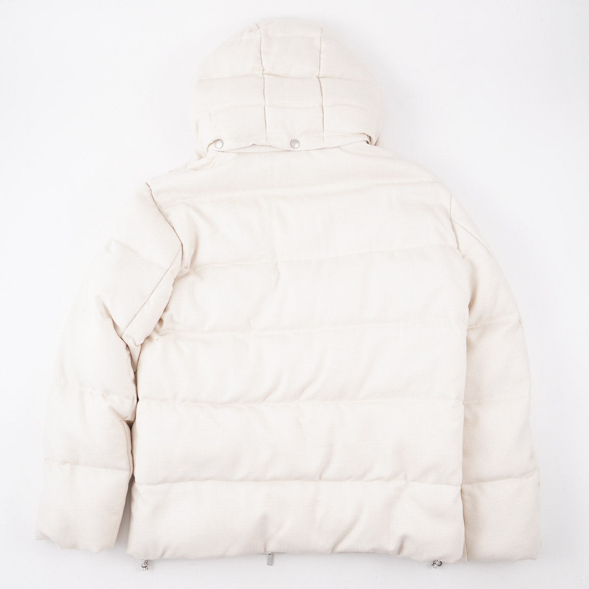 Lardini Wool-Silk Down Puffer Jacket - Top Shelf Apparel