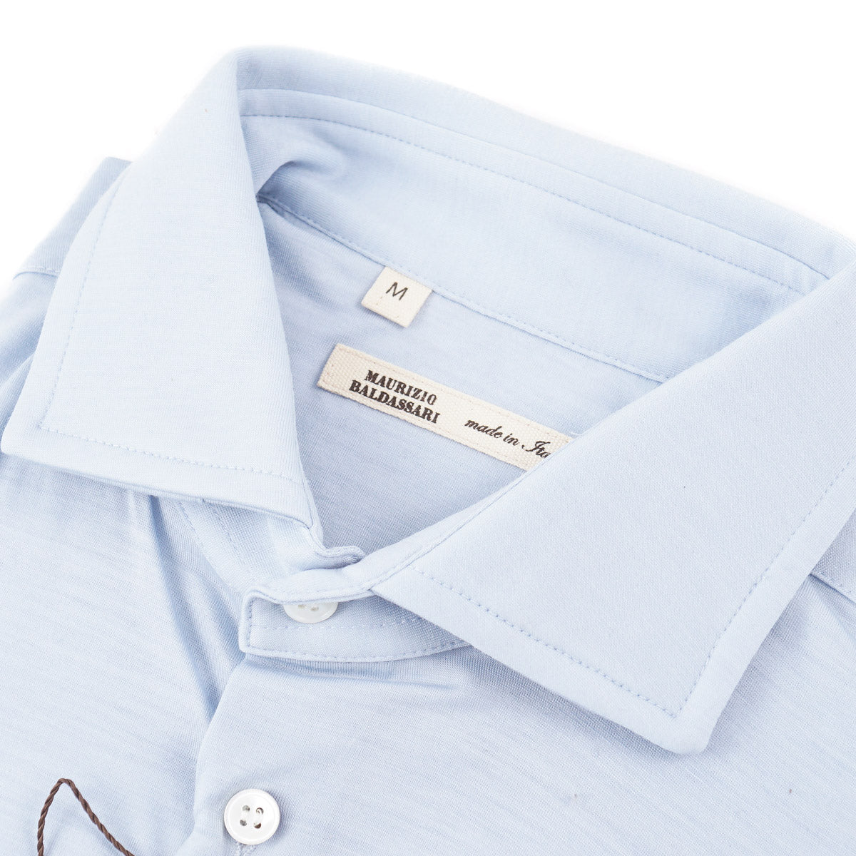 Maurizio Baldassari Superfine Merino Wool Shirt - Top Shelf Apparel