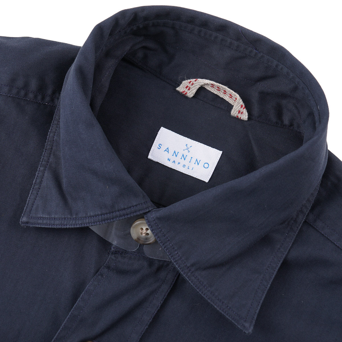 Sannino Slim-Fit Twill Cotton Overshirt - Top Shelf Apparel