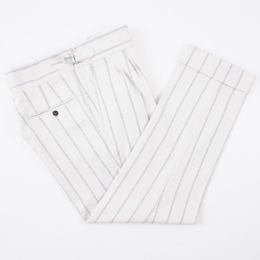 Sartorio Flannel Pants with Side Tabs