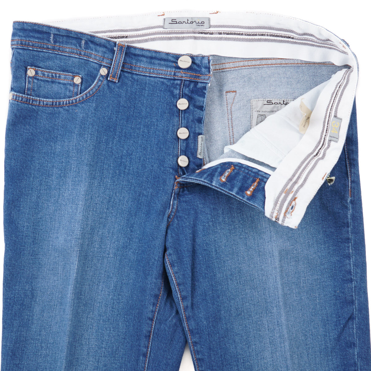 Sartorio Straight-Fit Denim Jeans