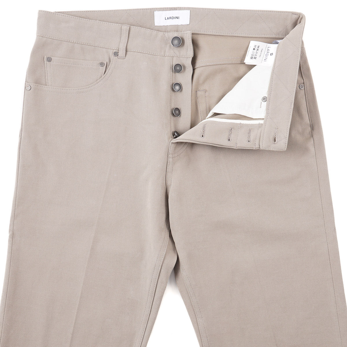 Lardini Soft Twill Cotton Jeans