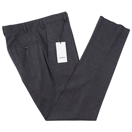 Lardini Houndstooth Wool Dress Pants