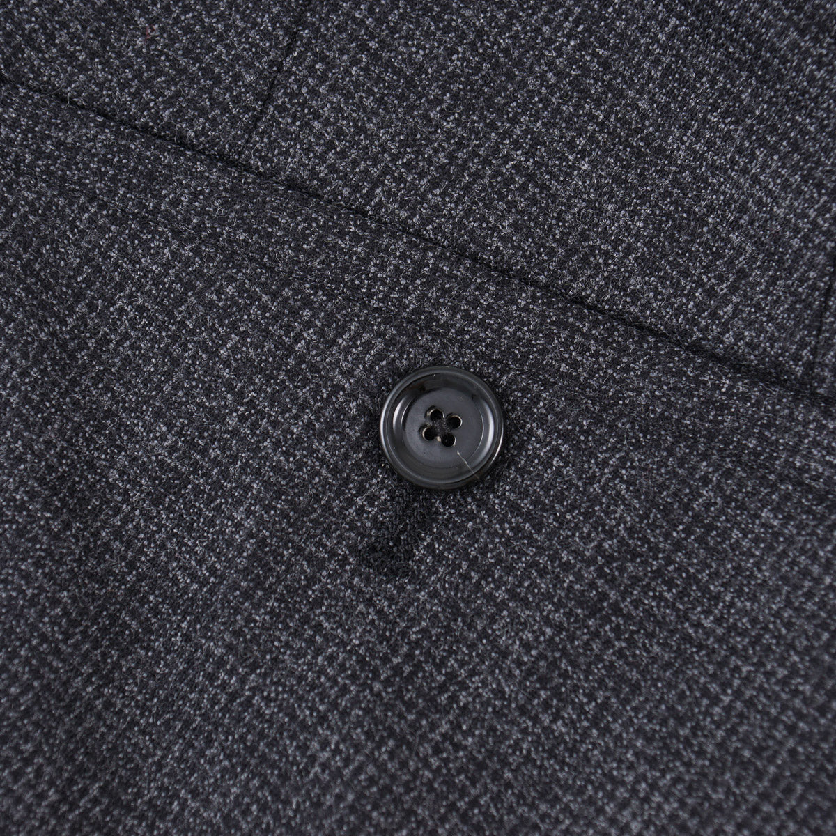 Lardini Houndstooth Wool Dress Pants