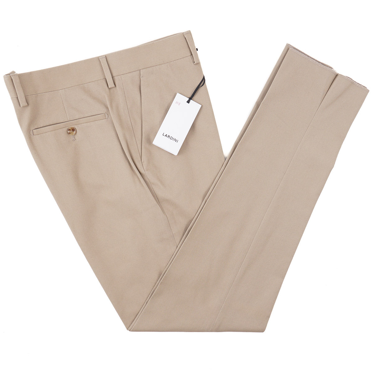 Lardini Twill Cotton Dress Pants