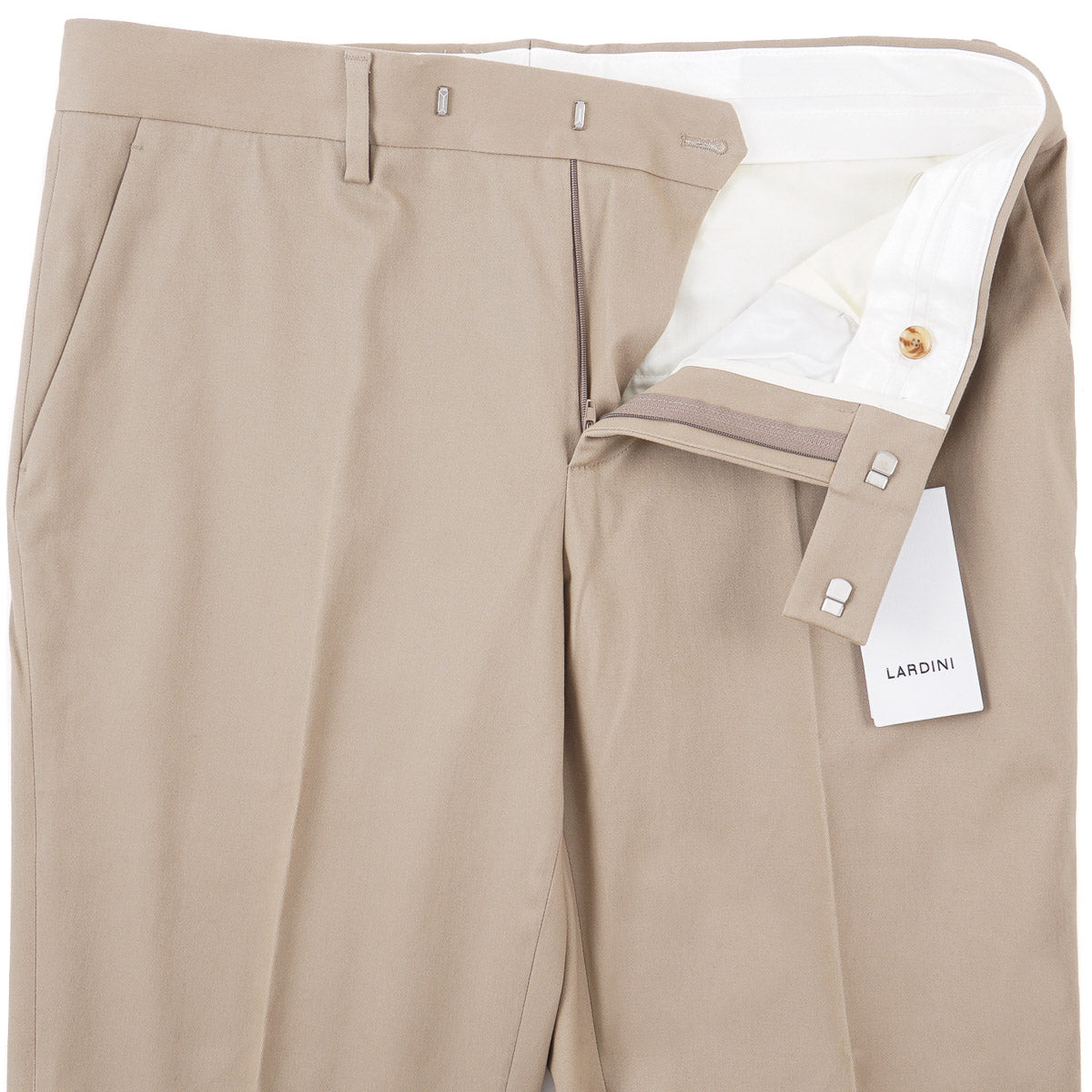 Lardini Twill Cotton Dress Pants