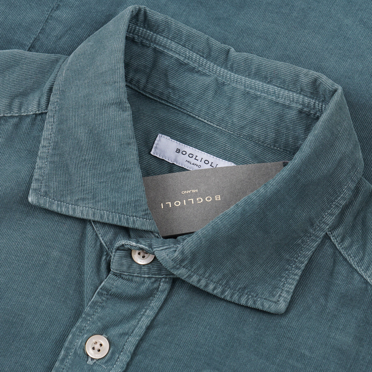 Boglioli Corduroy Cotton Sport Shirt