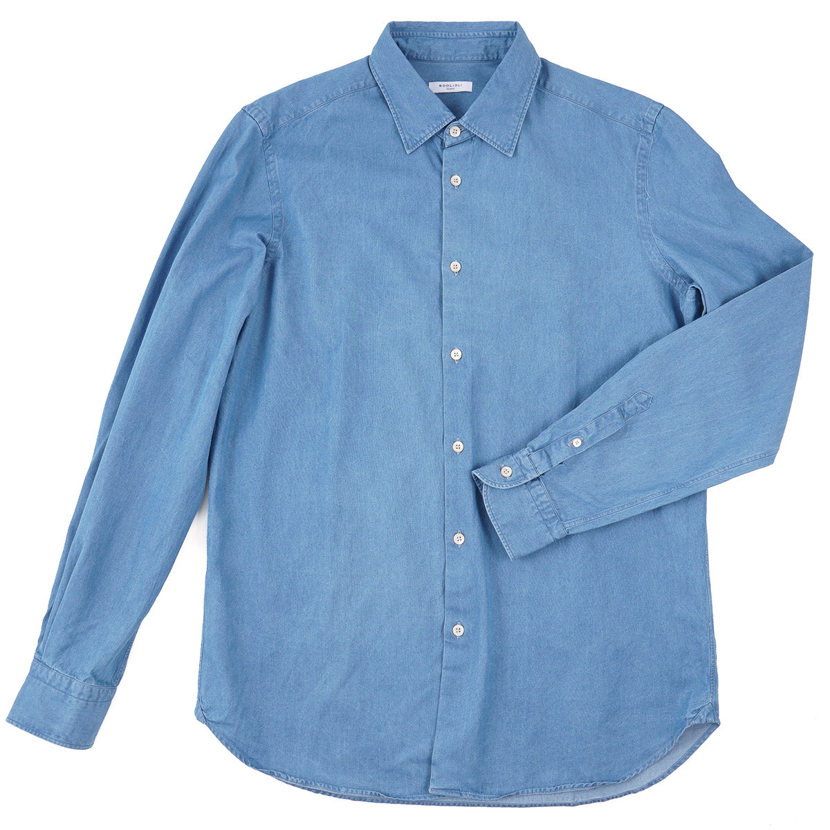 Boglioli Tailored-Fit Denim Shirt