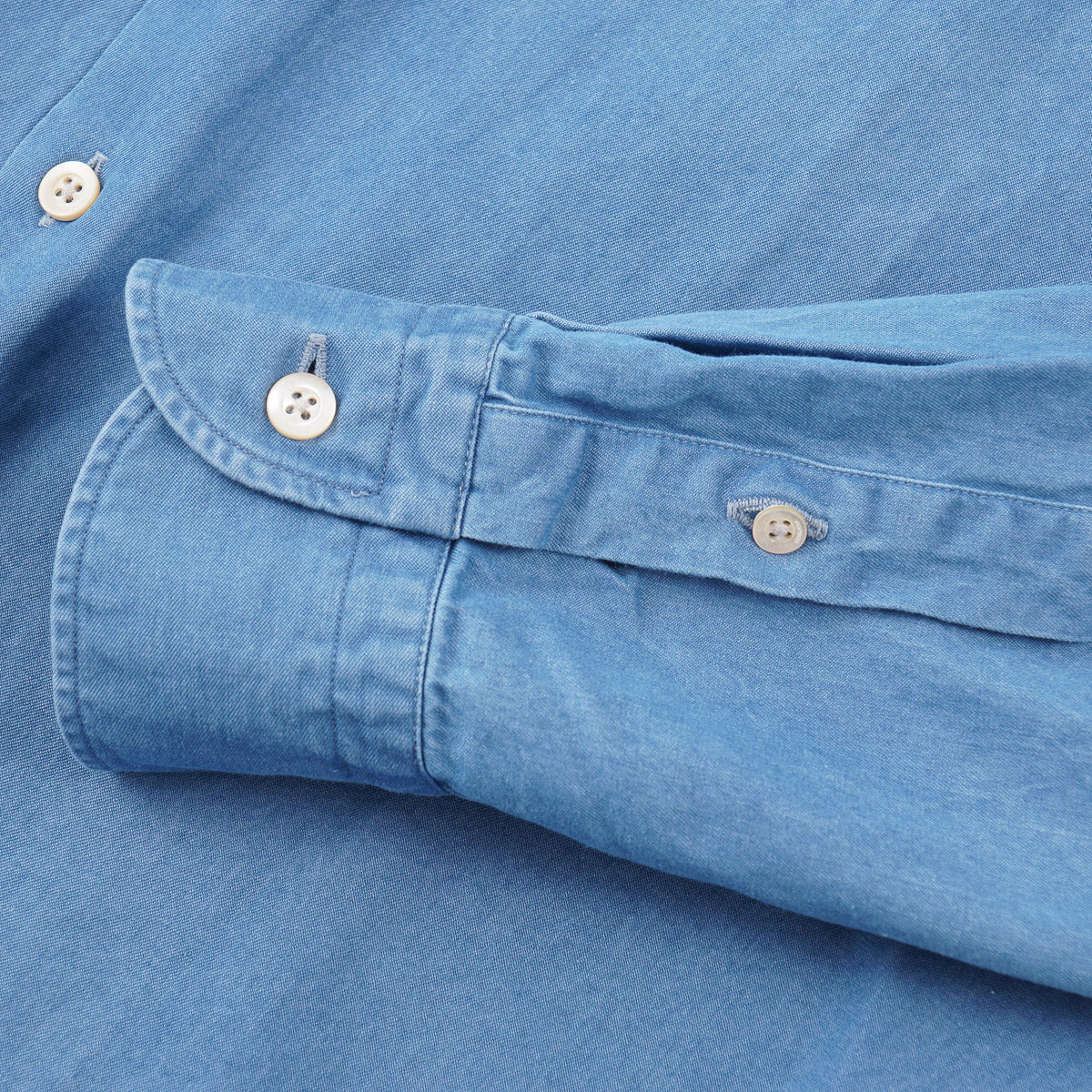 Boglioli Tailored-Fit Denim Shirt