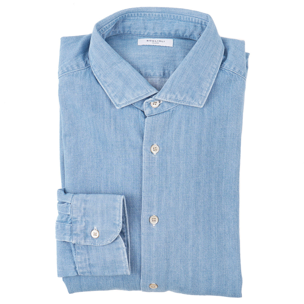 Boglioli Slim-Fit Denim Shirt