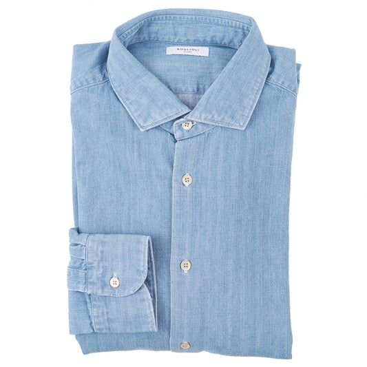 Boglioli Slim-Fit Denim Shirt