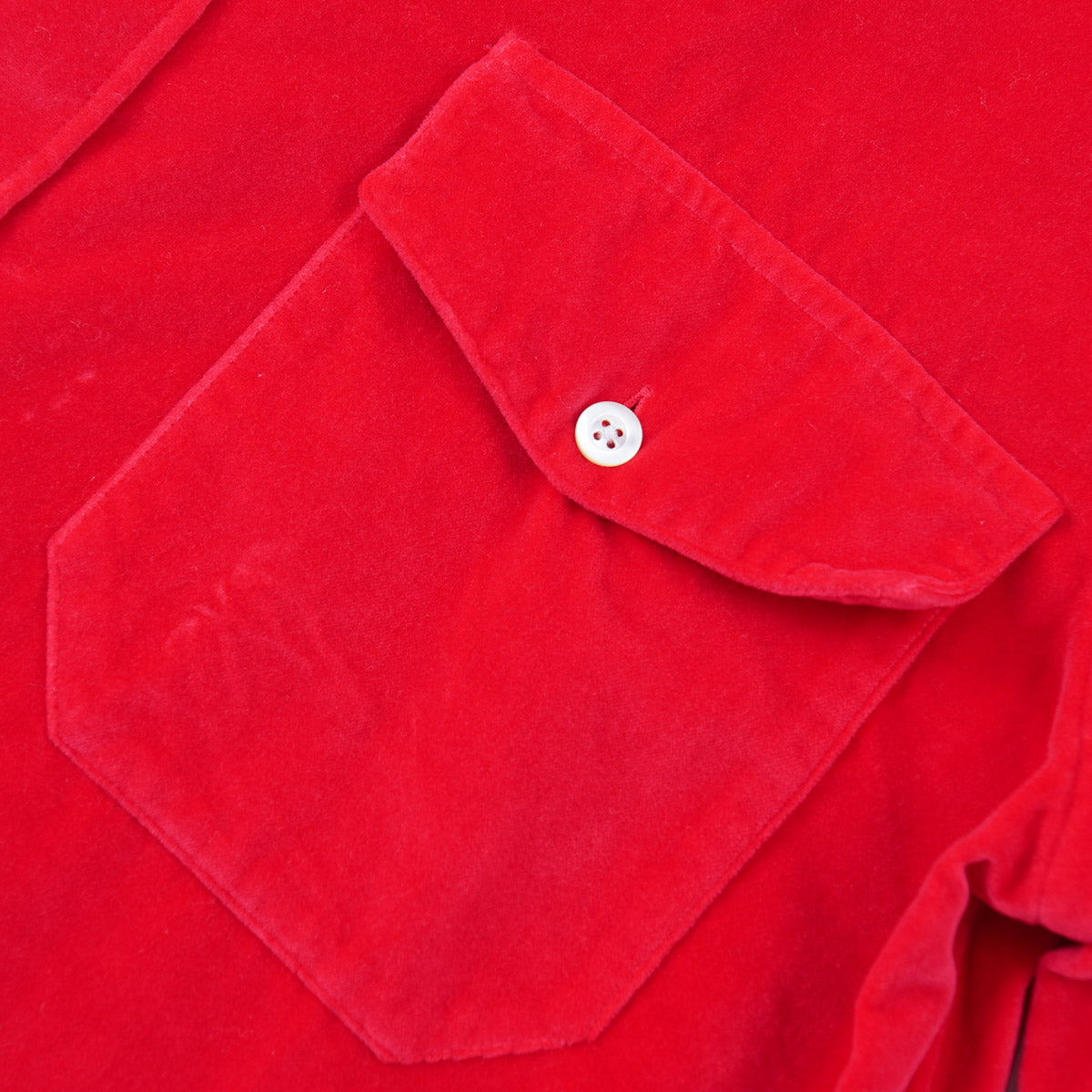 Boglioli Brushed Velvet Cotton Overshirt