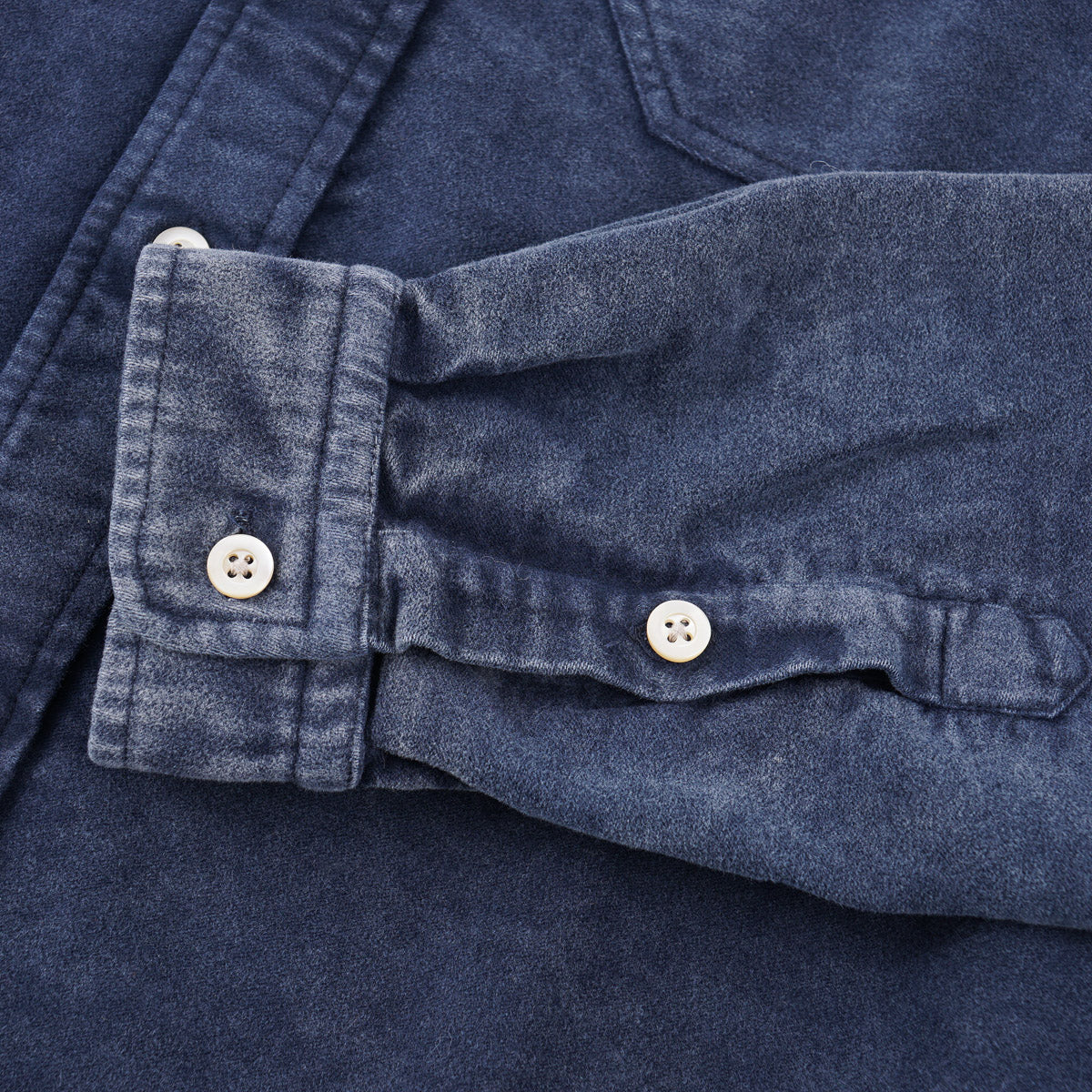Boglioli Brushed Velvet Cotton Overshirt