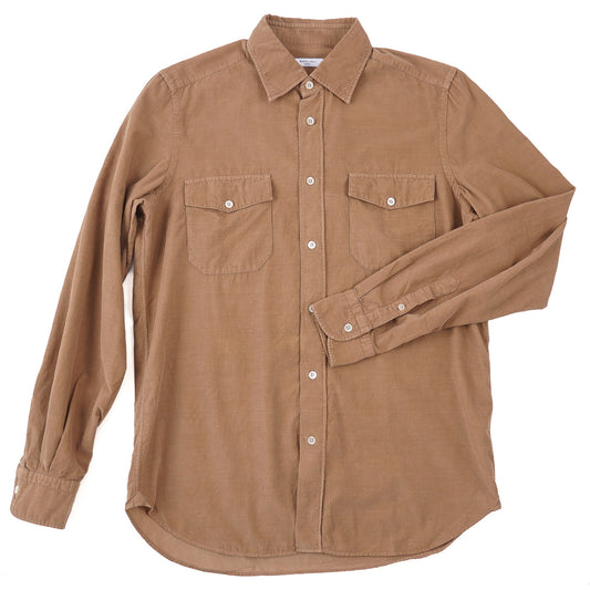Boglioli Corduroy Cotton Sport Shirt