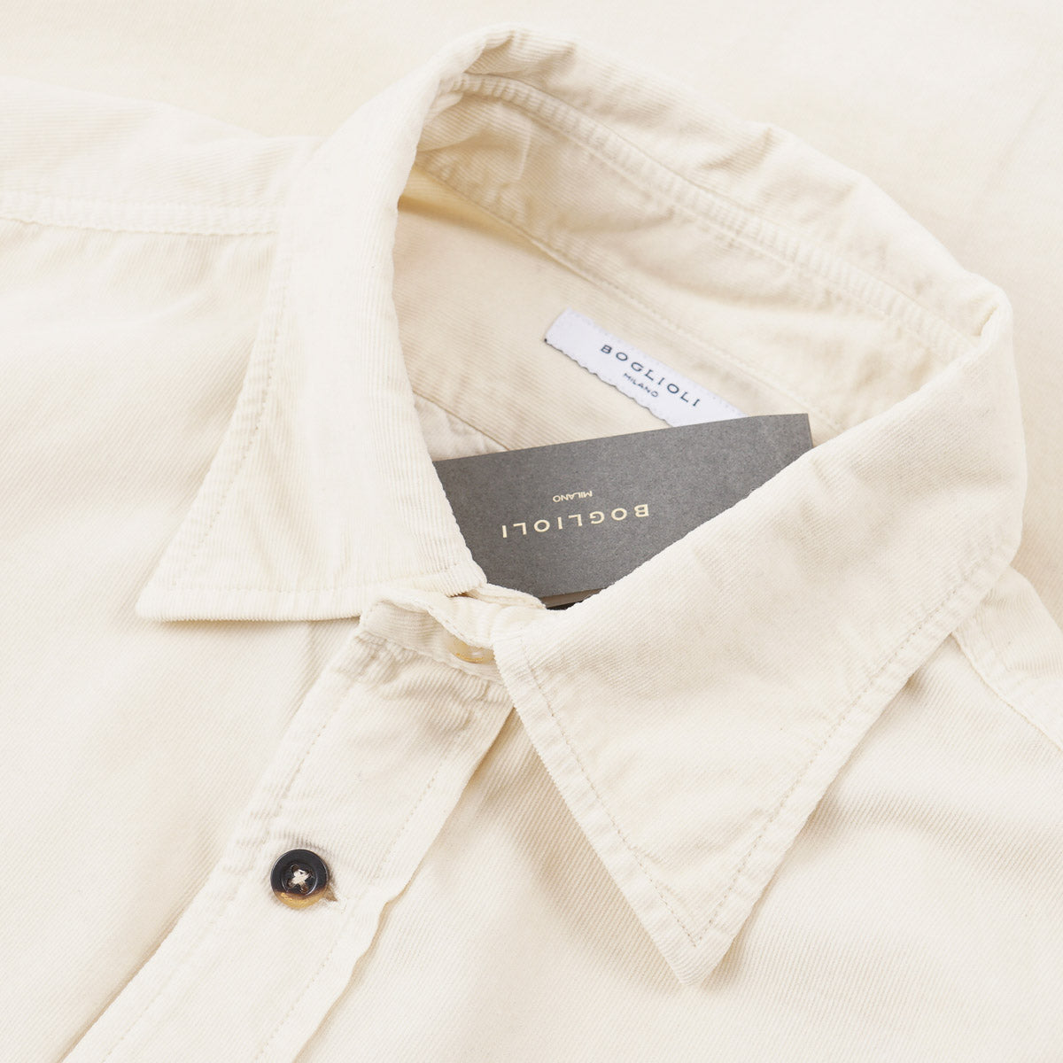 Boglioli Corduroy Cotton Sport Shirt