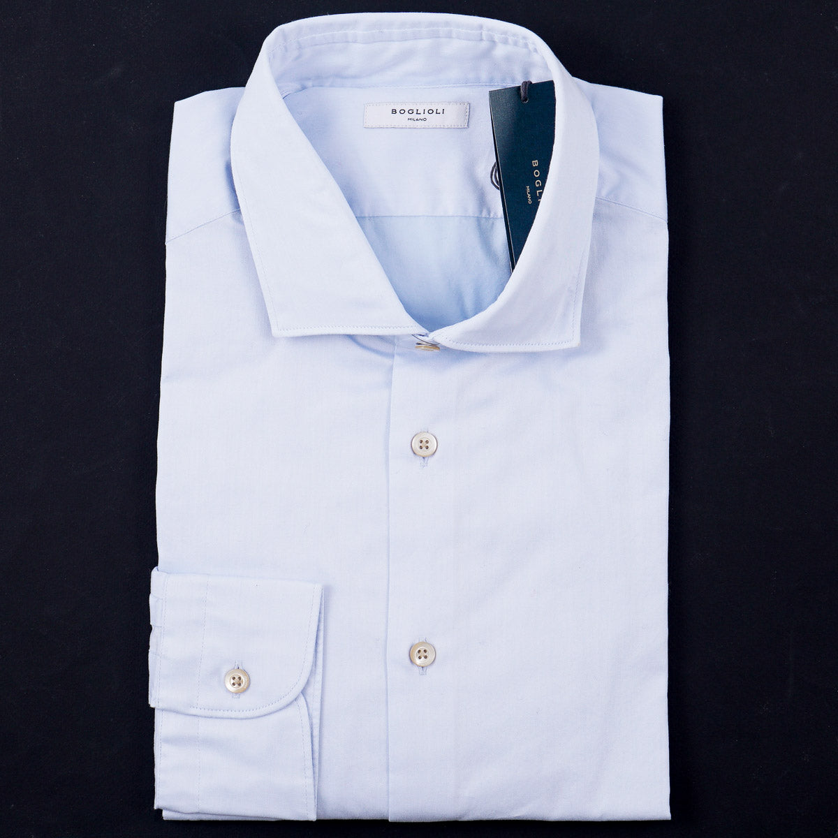 Boglioli Slim-Fit Cotton Dress Shirt