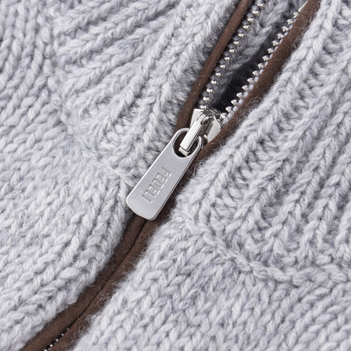 Fedeli 'Favonio' Half-Zip Cashmere Sweater