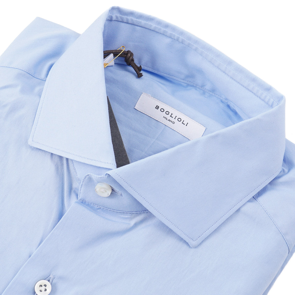 Boglioli Slim-Fit Stretch Cotton Shirt