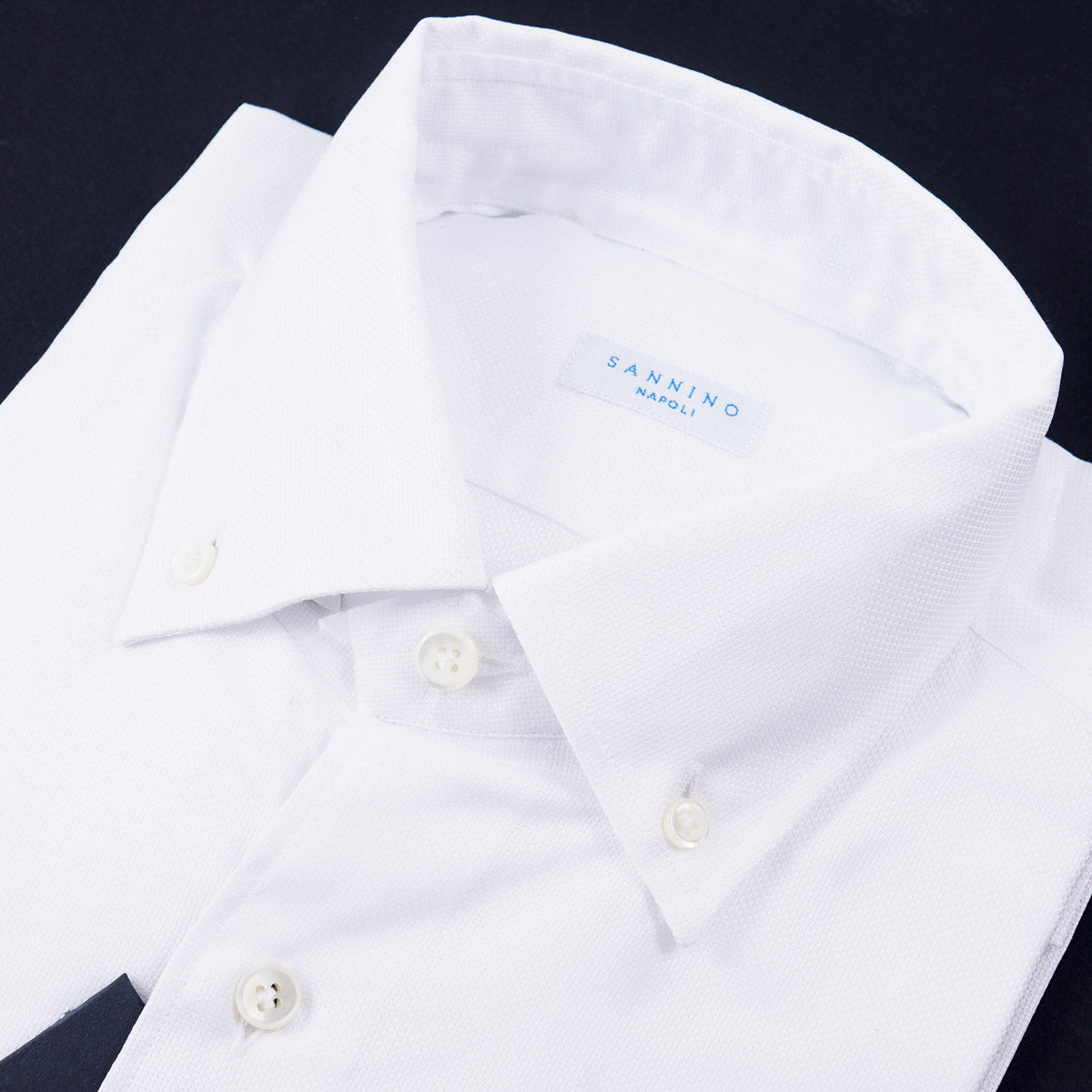 Sannino Extra-Slim Cotton Dress Shirt