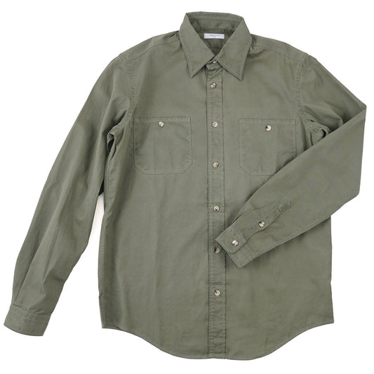 Boglioli Cotton Shirt with Two Pockets