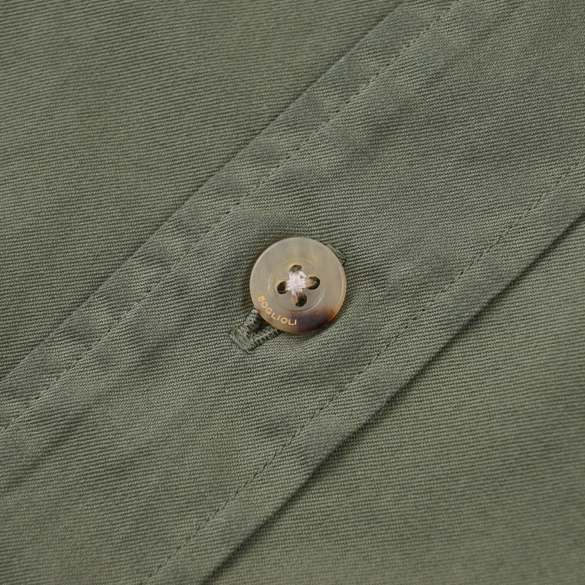 Boglioli Cotton Shirt with Two Pockets