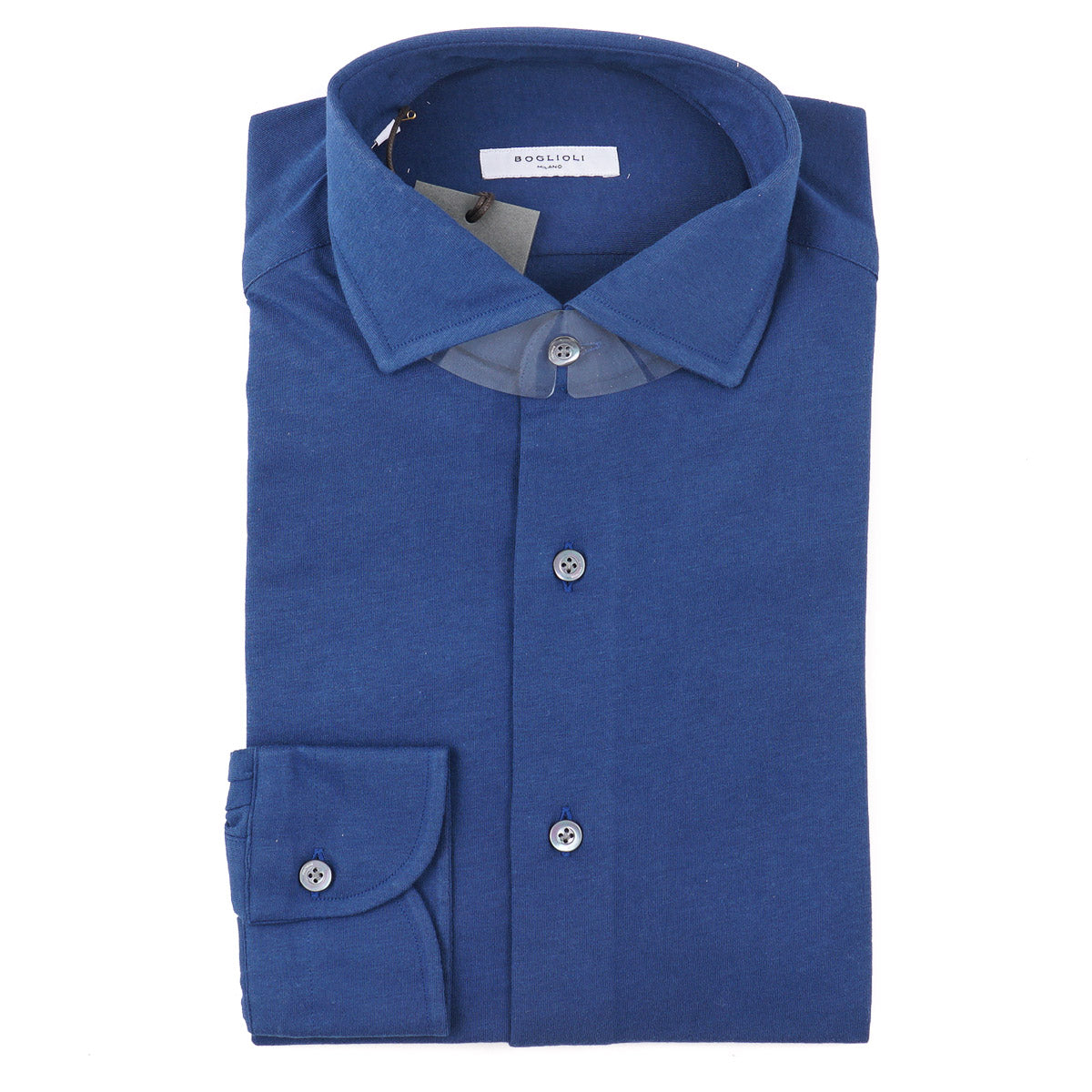 Boglioli Slim-Fit Jersey Cotton Shirt - Top Shelf Apparel