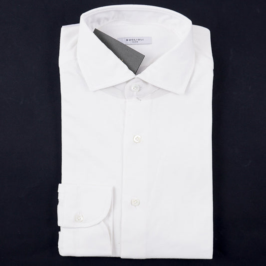 Boglioli Slim-Fit Jersey Cotton Shirt - Top Shelf Apparel