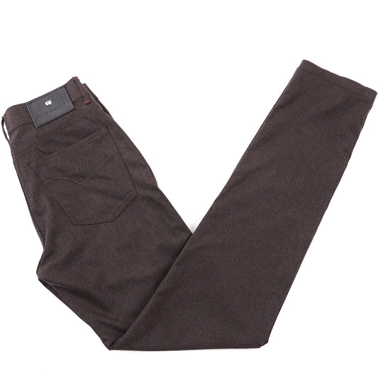 Marco Pescarolo Soft Wool-Cashmere Jeans - Top Shelf Apparel