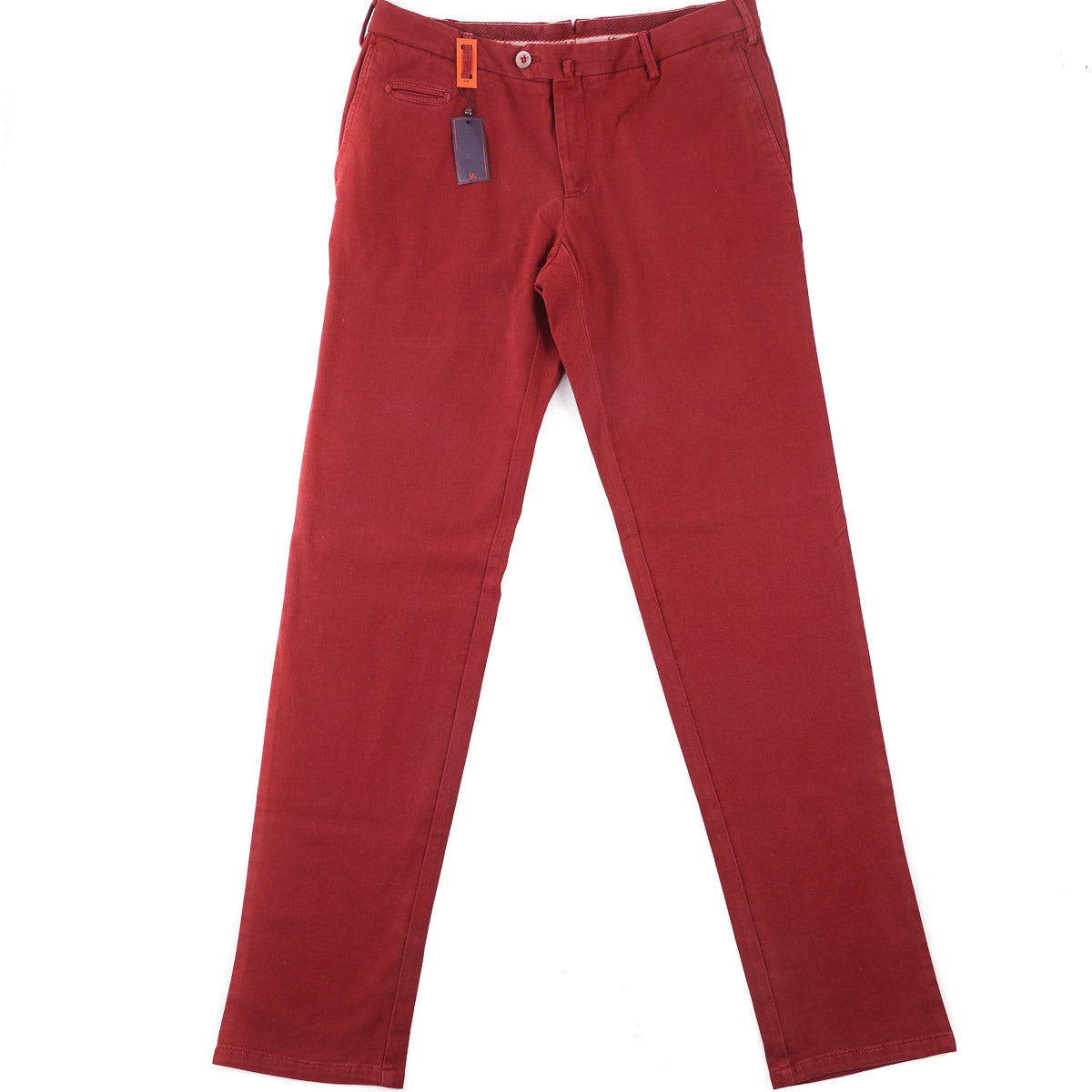 Isaia Slim-Fit Twill Cotton Chinos - Top Shelf Apparel