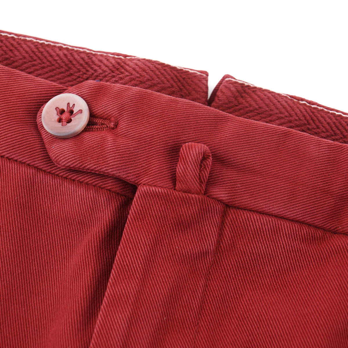 Isaia Slim-Fit Twill Cotton Chinos - Top Shelf Apparel