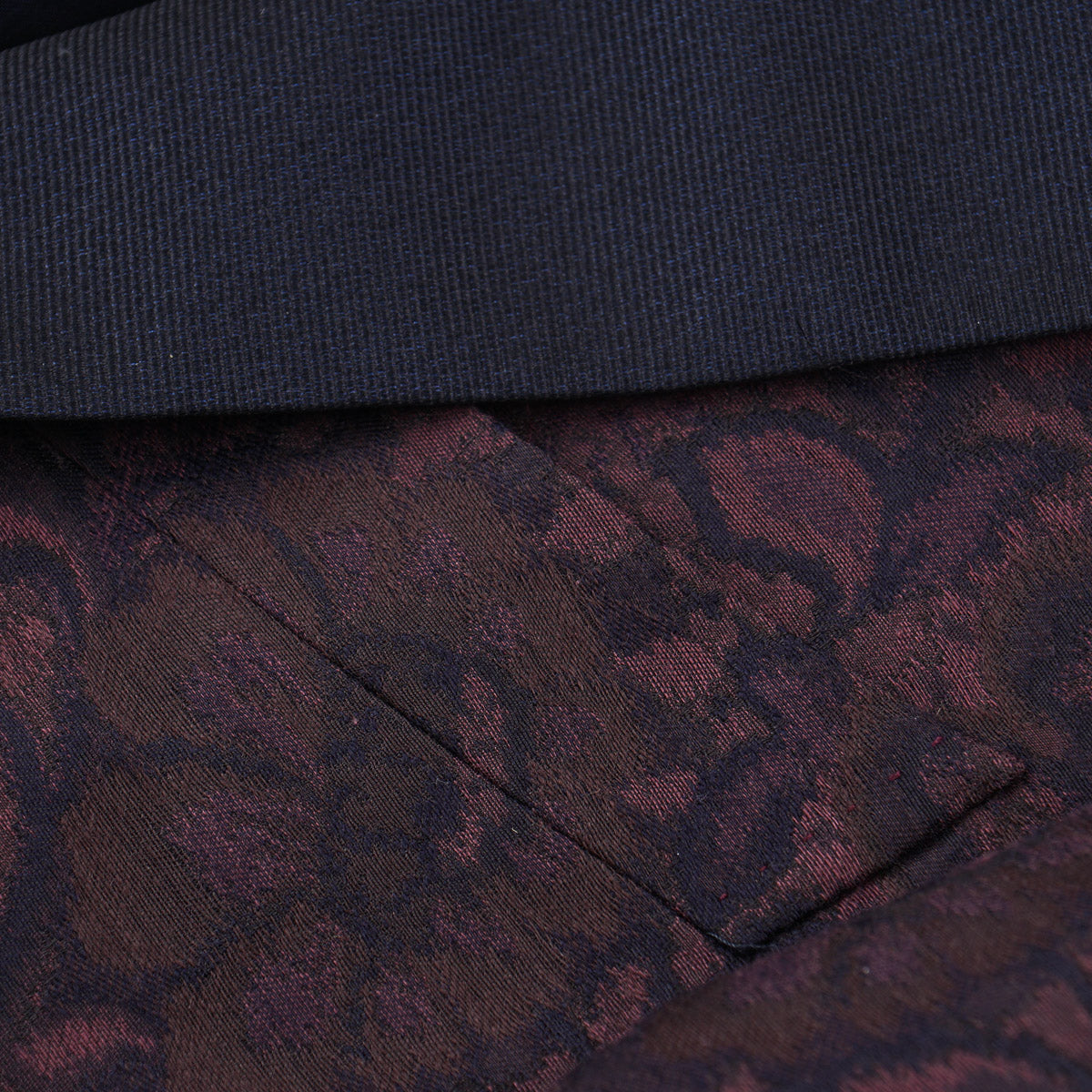 Isaia Slim-Fit Brocade Smoking Jacket - Top Shelf Apparel