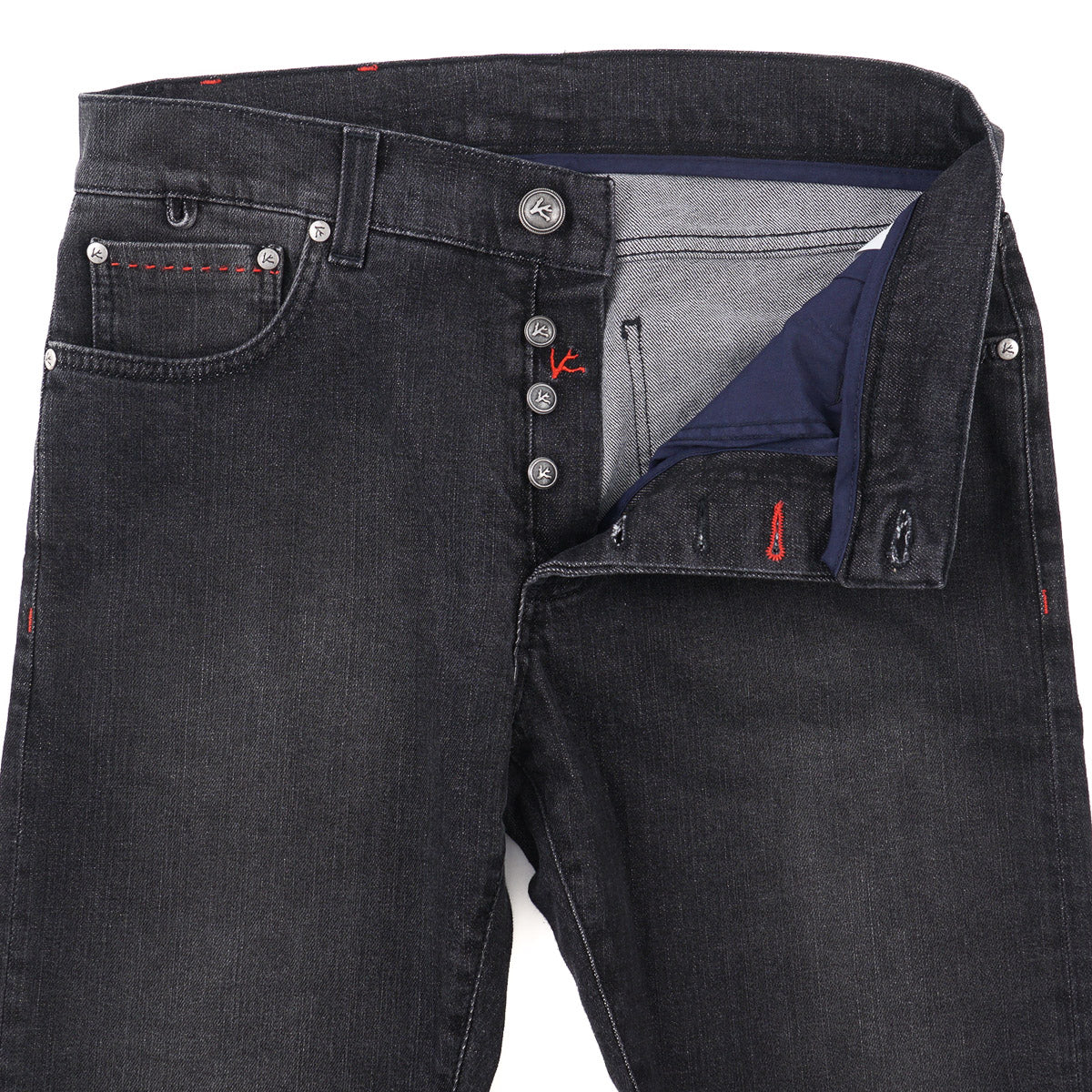 Isaia Slim Tapered Fit Denim Jeans - Top Shelf Apparel