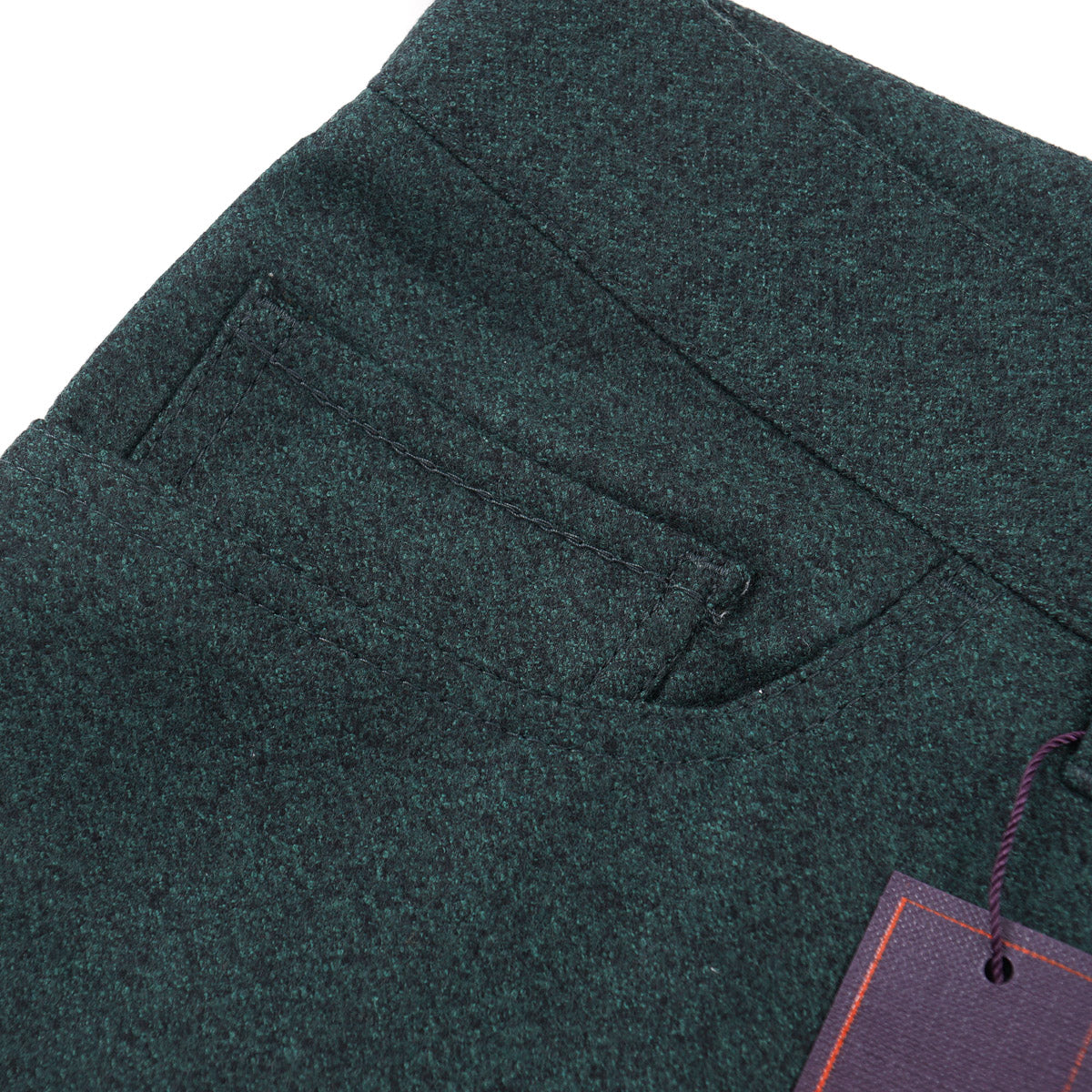 Isaia Slim-Fit Flannel Wool Jeans - Top Shelf Apparel