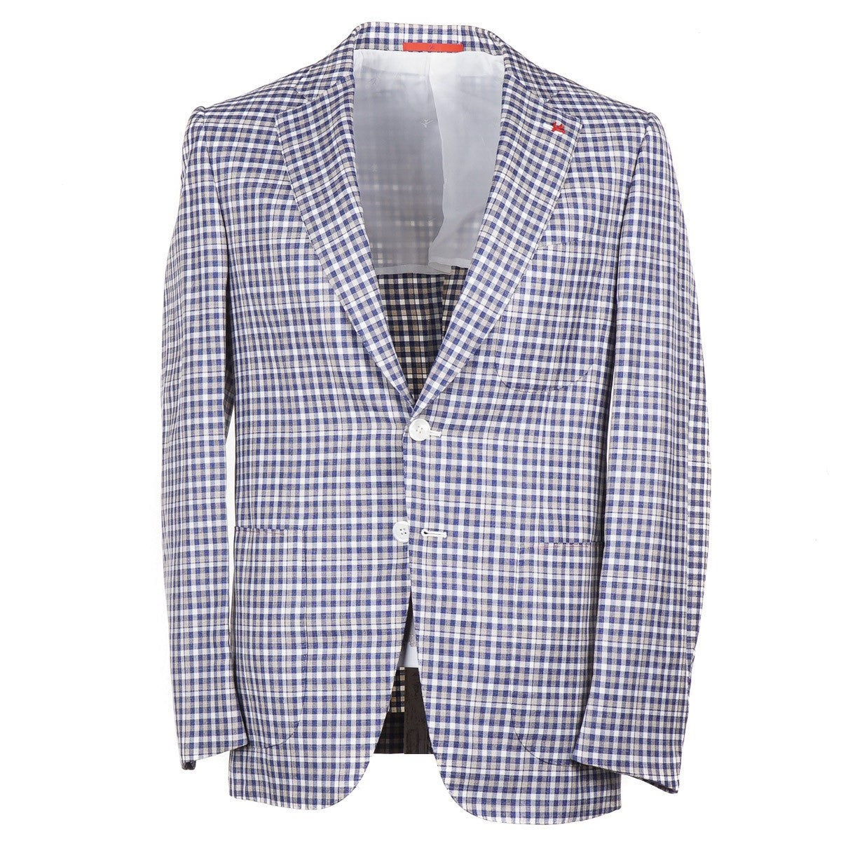 Isaia Lightweight Wool-Silk-Linen Sport Coat - Top Shelf Apparel