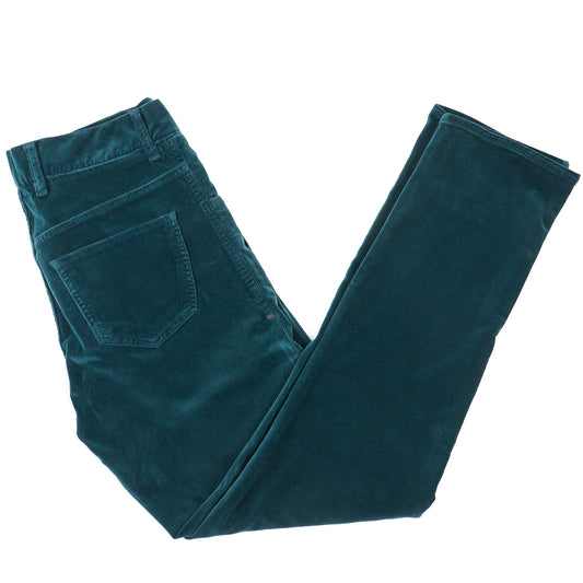 Isaia Brushed Velvet Cotton Jeans - Top Shelf Apparel