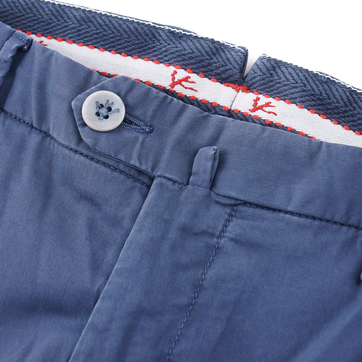 Isaia Slim-Fit Washed Cotton Chinos - Top Shelf Apparel