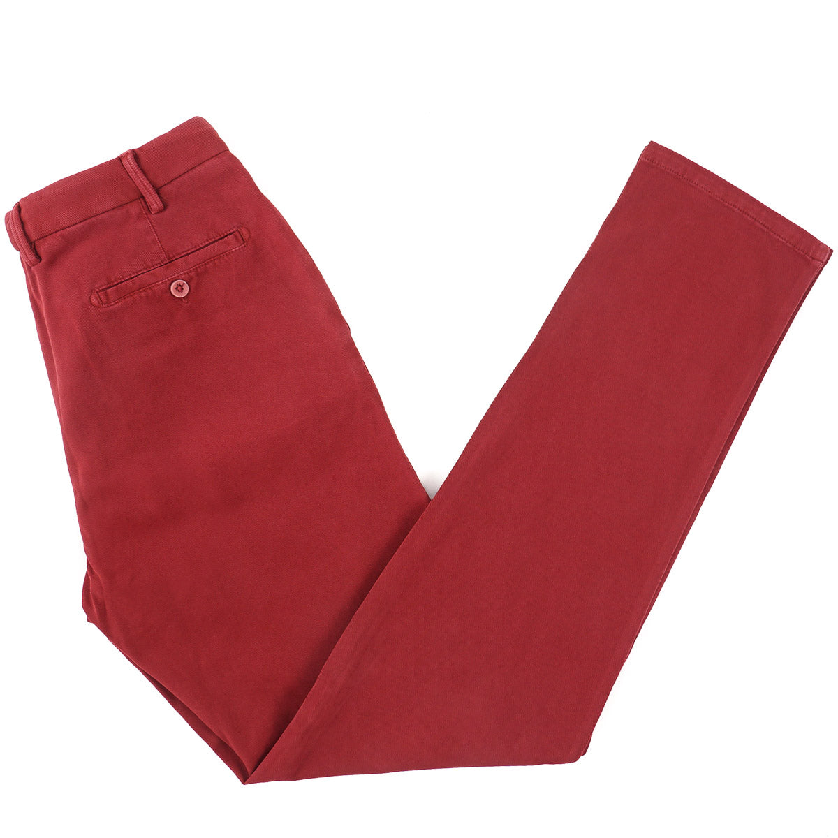 Isaia Slim-Fit Twill Cotton Chinos - Top Shelf Apparel