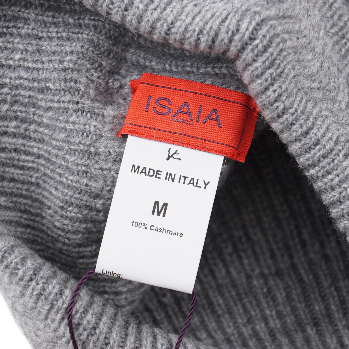 Isaia Knit Midweight Cashmere Hat
