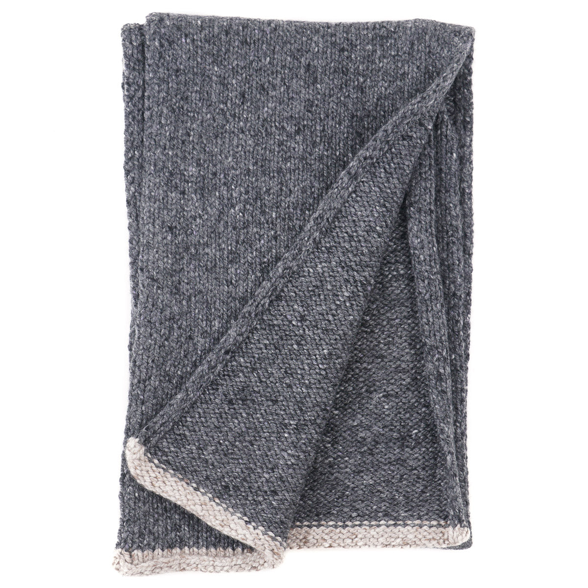Isaia Knit Pure Cashmere Scarf - Top Shelf Apparel