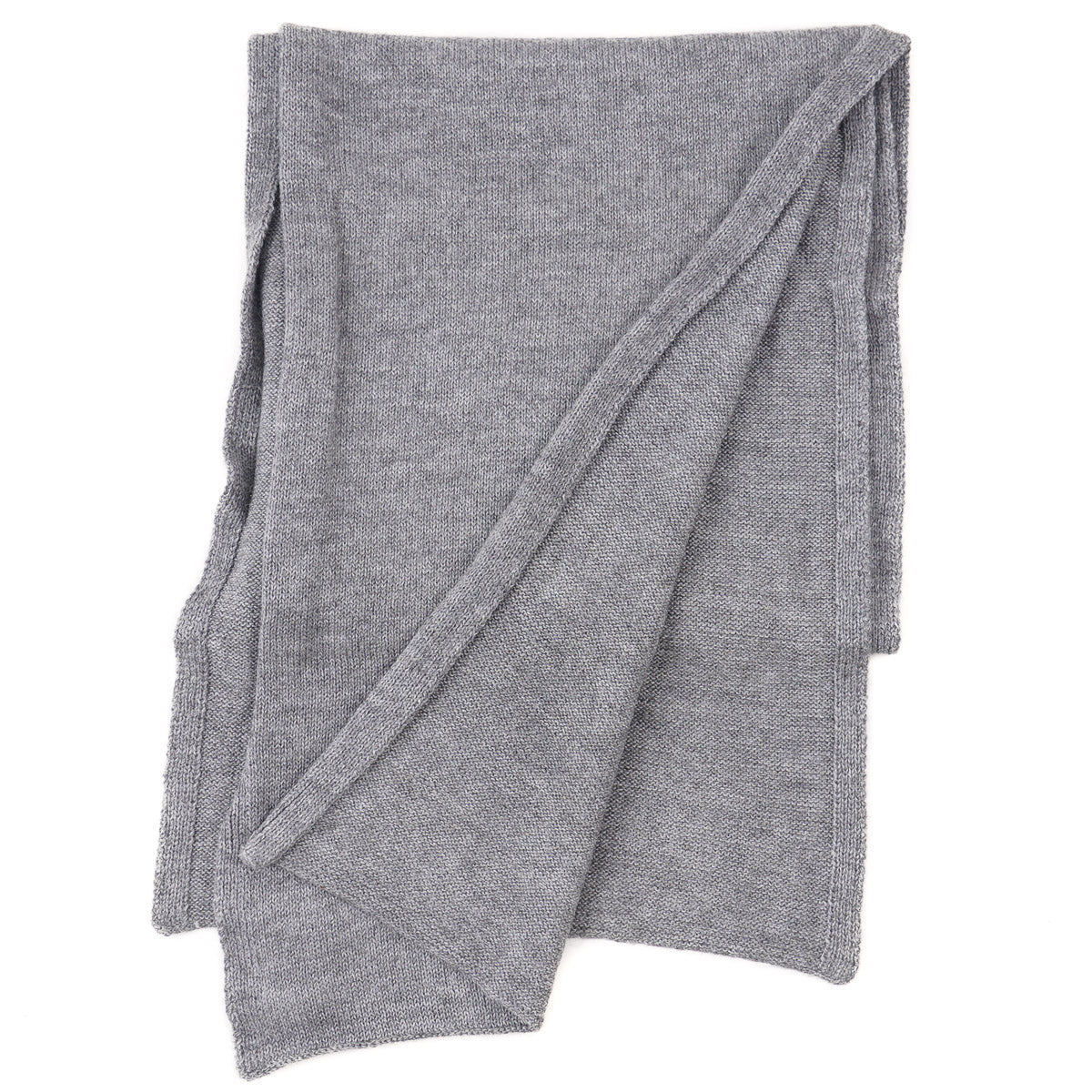 Isaia Knit Alpaca-Silk Scarf - Top Shelf Apparel