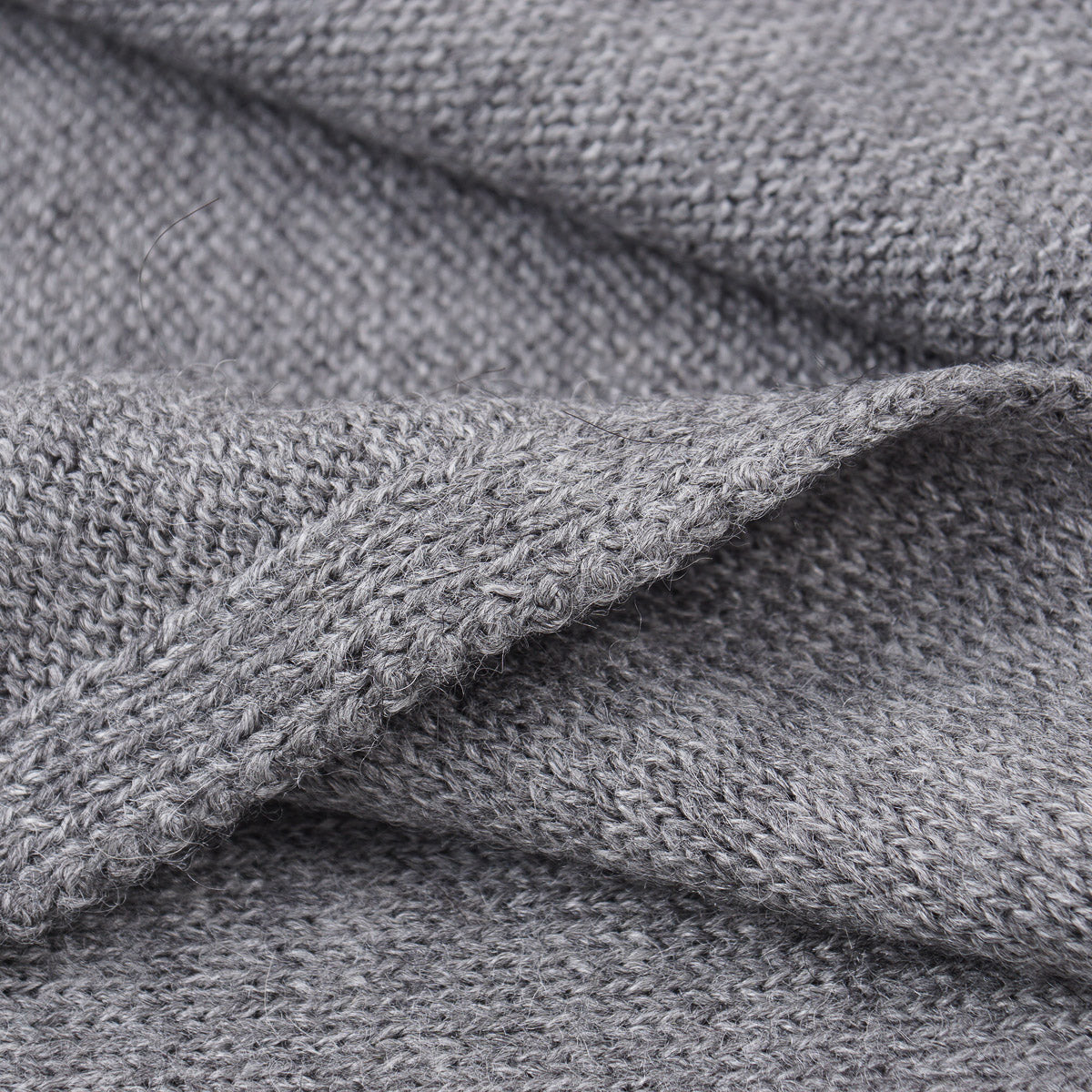 Isaia Knit Alpaca-Silk Scarf - Top Shelf Apparel