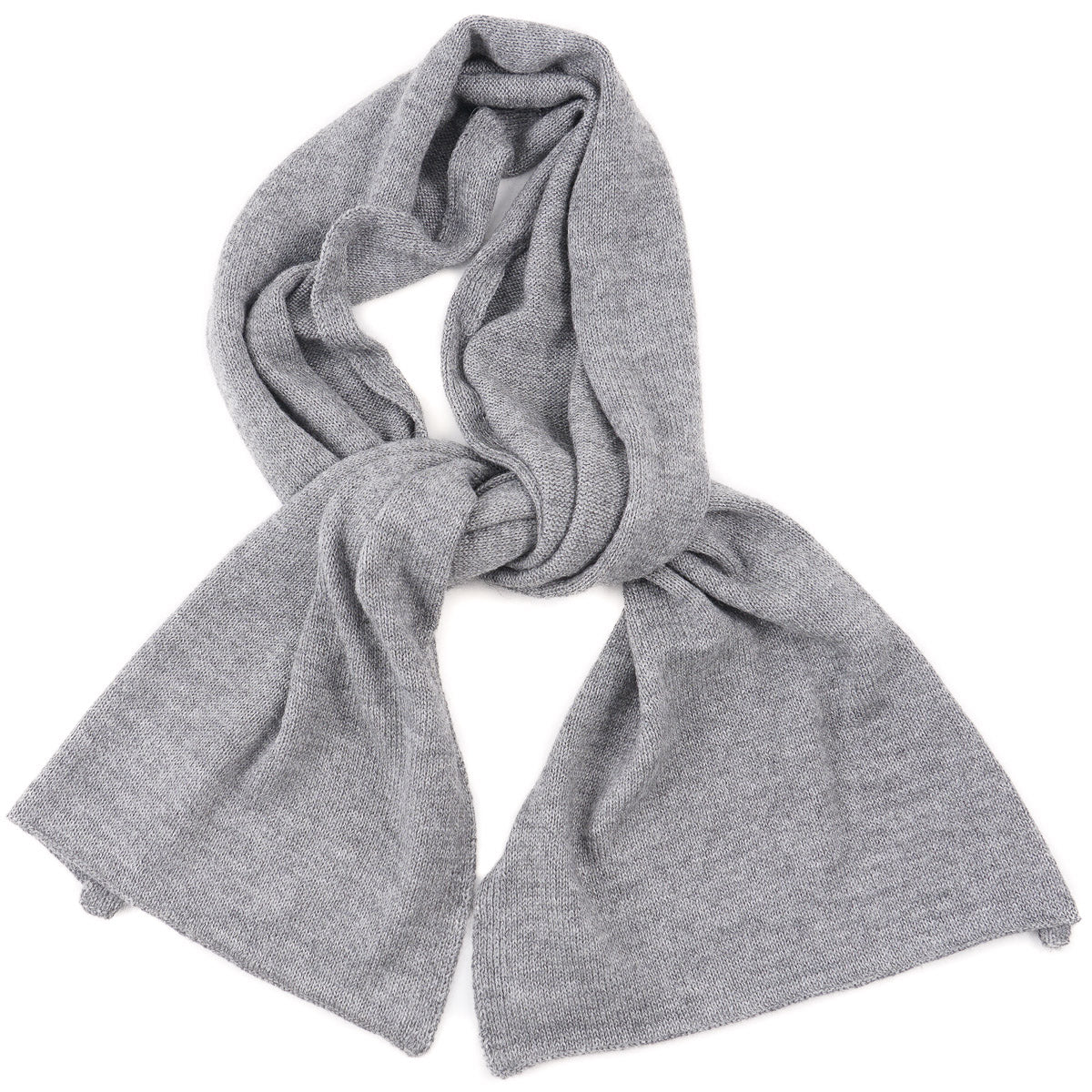 Isaia Knit Alpaca-Silk Scarf - Top Shelf Apparel