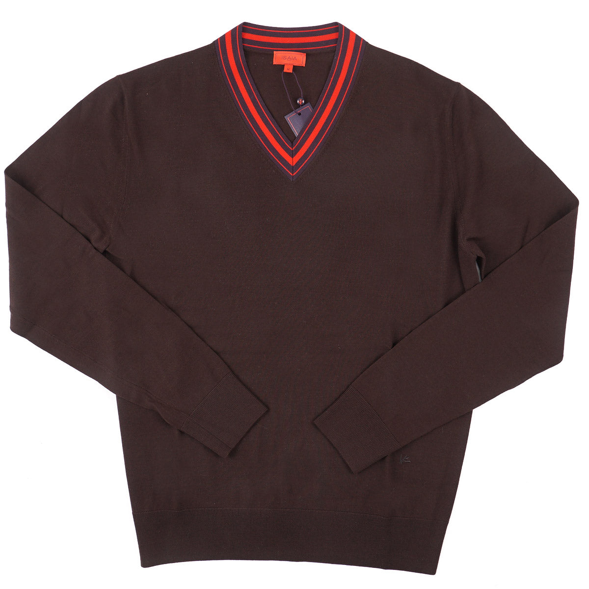 Isaia Extrafine Merino Wool Sweater - Top Shelf Apparel