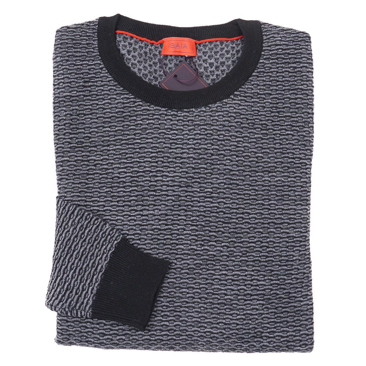 Isaia Slim-Fit Wool-Cashmere-Silk Sweater - Top Shelf Apparel