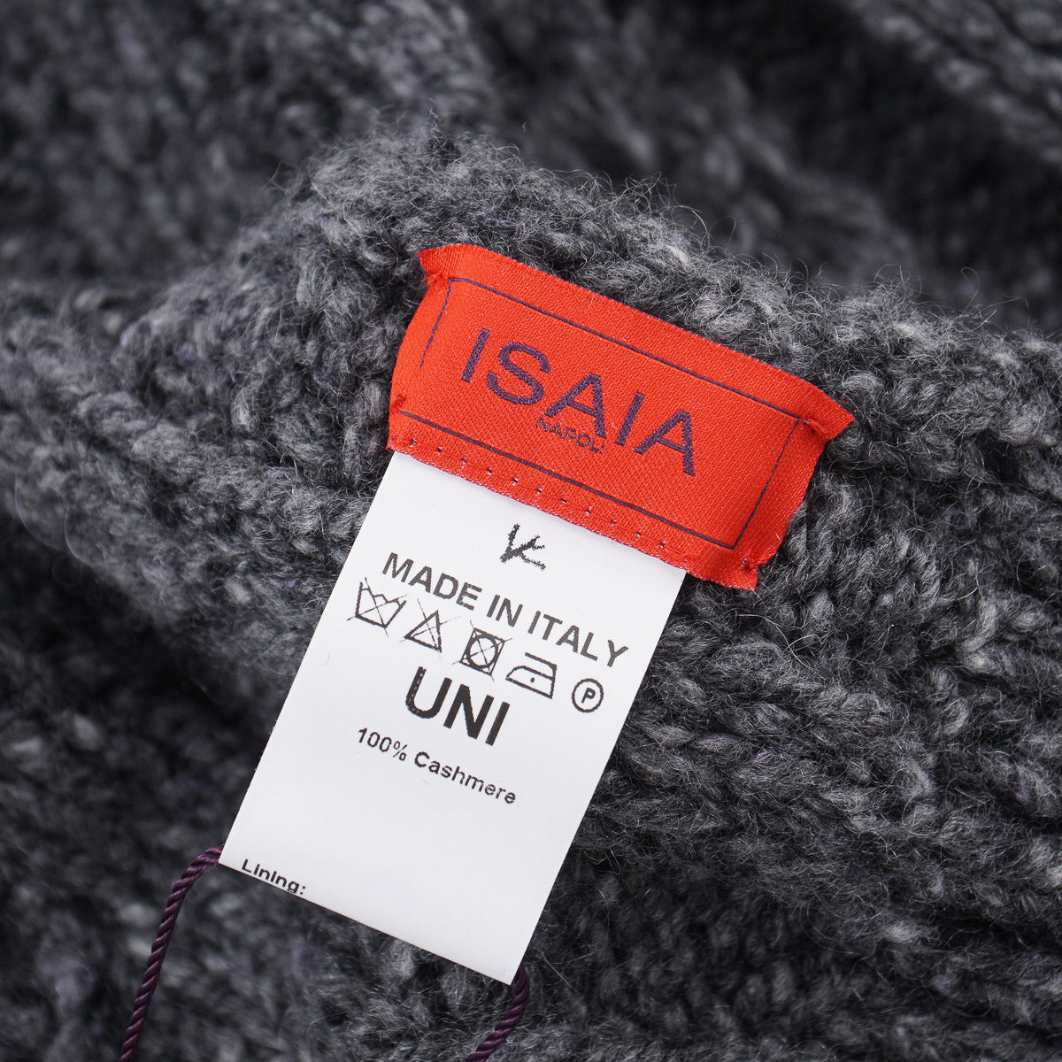 Isaia Cable Knit Cashmere Scarf - Top Shelf Apparel