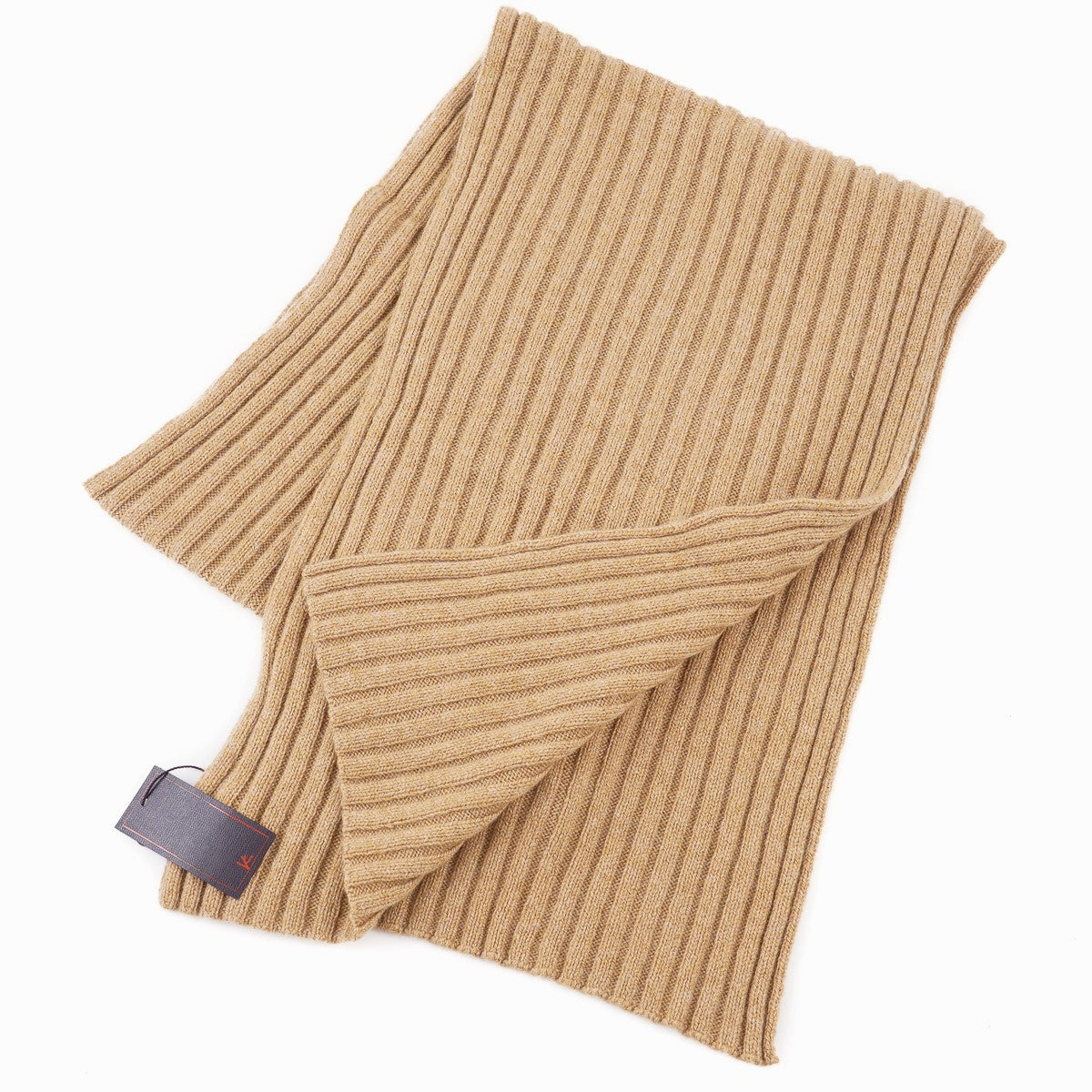 Isaia Rib Knit Cashmere Scarf - Top Shelf Apparel