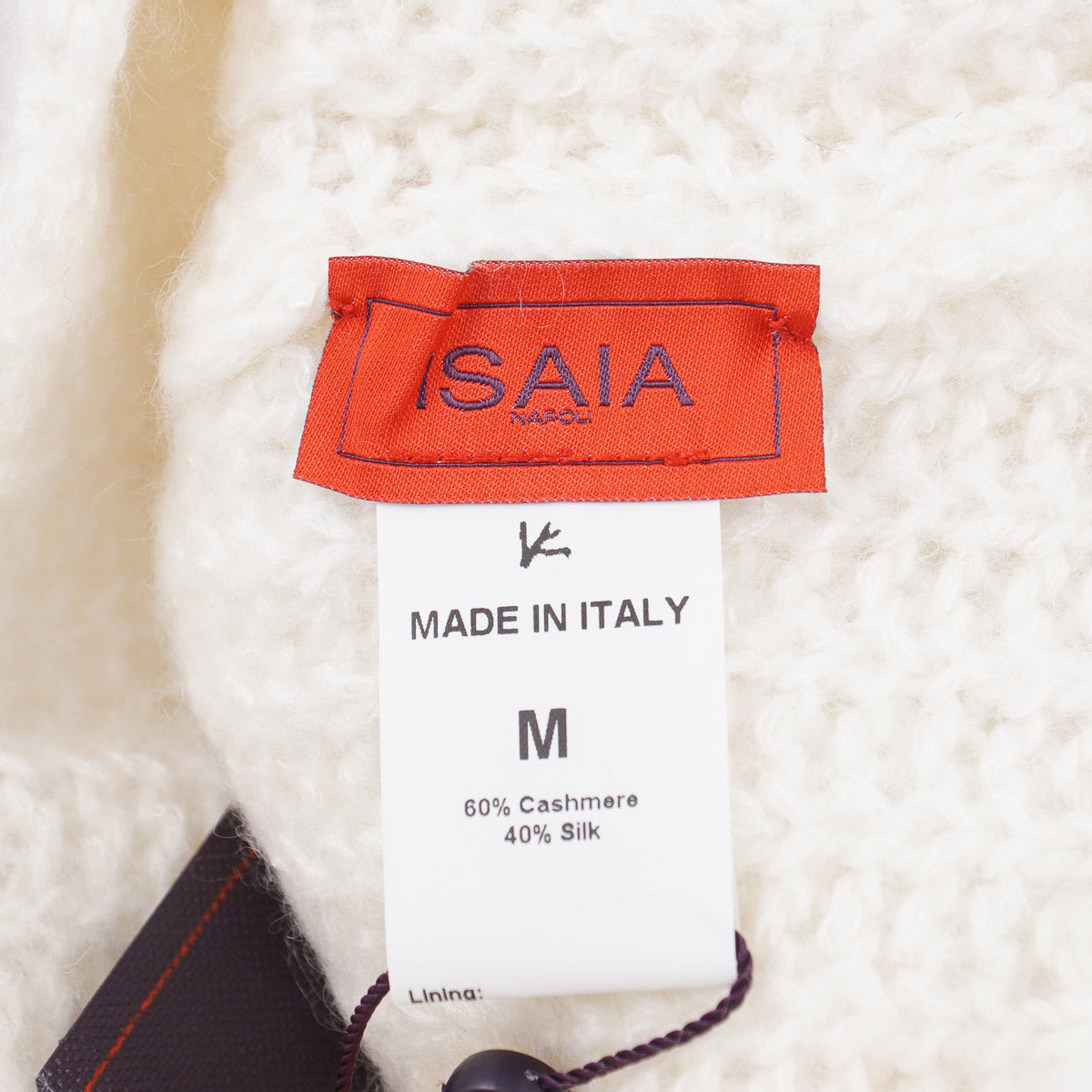 Isaia Knit Cashmere and Silk Hat