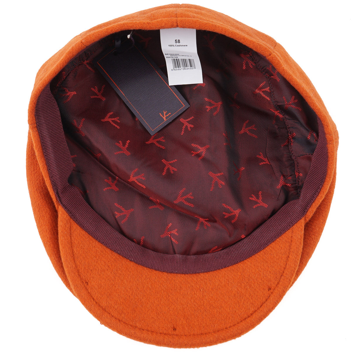 Isaia Flannel Cashmere Flat Cap