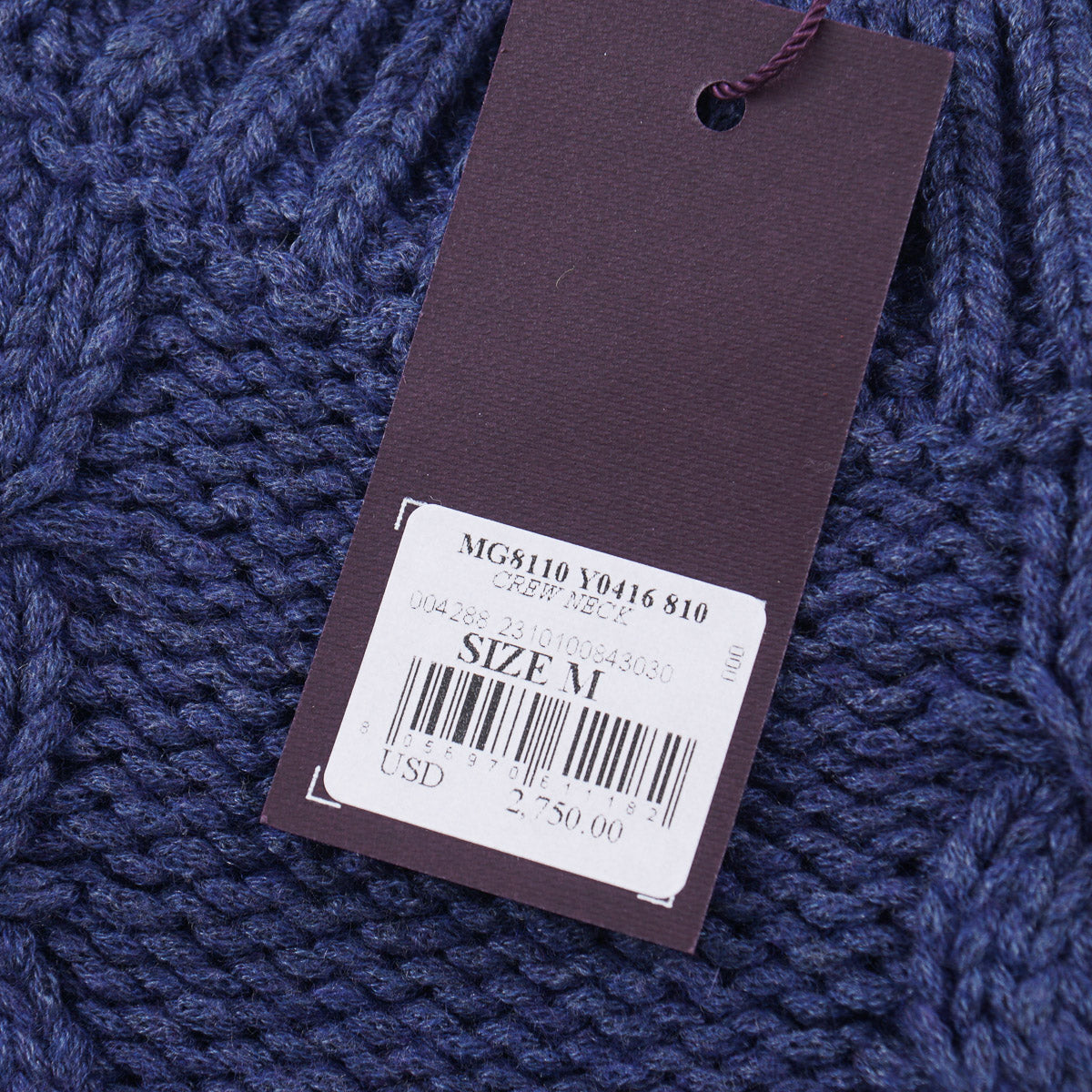 Isaia Cable Knit Cashmere-Silk Sweater - Top Shelf Apparel