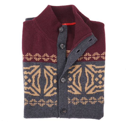 Isaia Cashmere Cardigan Sweater Vest